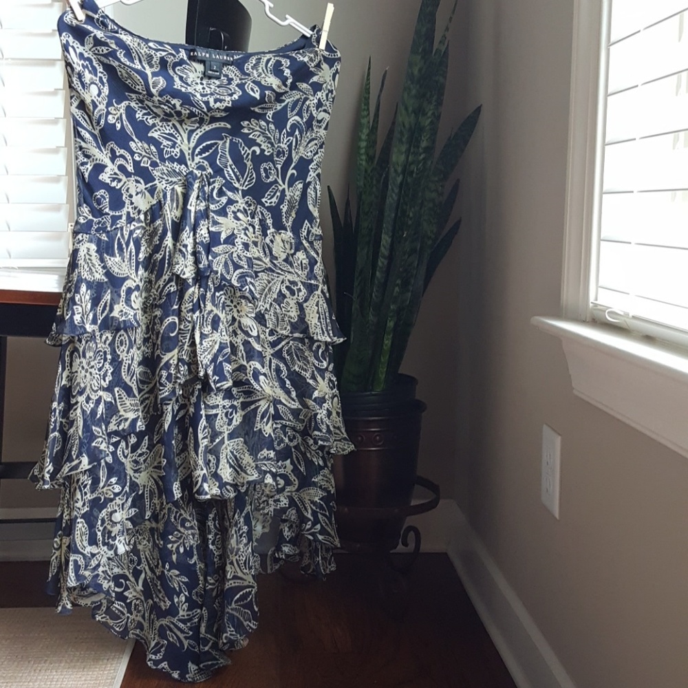 High-low skirt